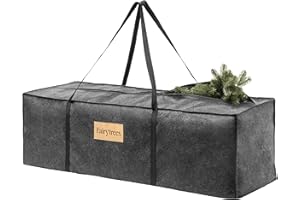 FairyTrees Tasche für künstlichen Weihnachtsbaum Aufbewahrung 120x35x45cm | Baumtasche, Aufbewahrungstasche XXL, Transporttasche | Umzugstasche, Zelttasche