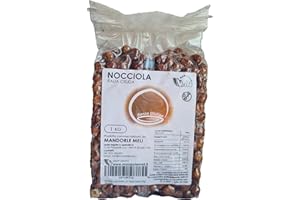 MANDORLE MELI Nocciola Cruda - Frutta Secca Fonte di Vitamine e Fibre - Senza Glutine (1kg)