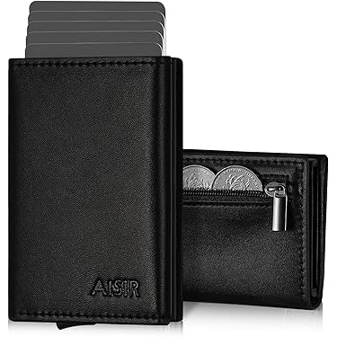 Cuero Carteras Hombre Automaticas HUMERPAUL-cartera Inteligente