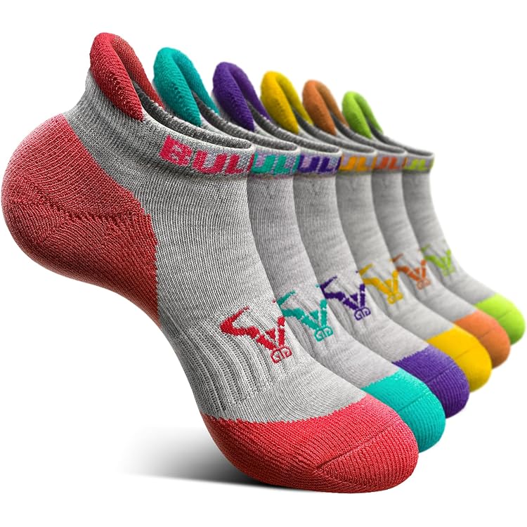 Lot De 12 Paires De Chaussettes Sport Colorées Rainbow - Mixte Homme/Femme - Coton Élastique