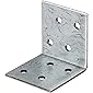 GAH-Alberts 330200 Winkelverbinder | sendzimirverzinkt | 40 x 40 x 40 mm | 50er Set