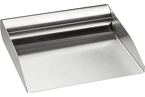 HIC Harold Import Co. 43751 HIC Harold Import 18/8 Stainless Steel Food Scoop, 6-Inch, Silver