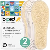 2 Paires De Semelles Chaudes En Laine D'agneau - Confort Et Isolation Pour Chaussures D'hiver (taille 39)