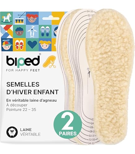 La semelle pour enfants pour les petits ☀︎ Eté comme hiver