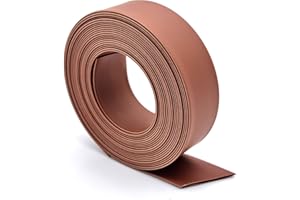 Makashop24 - Schrumpfschlauch 2:1 Auswahl: 1 Meter, rot, blau, gelb, grün/gelb grau, transparent, braun usw verschiedene Farben Ø 1,2 bis 25,4 mm (Ø 12,7 mm, braun)