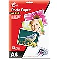 Chiltern Wove A4 Gloss Photo Paper 8 Sheets 235 GSM for All Inkjet Printers