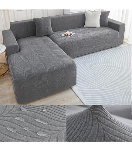 Highdi Elastischer Sofabezug 1-Sitzer Ohne Armlehnen - Jacquard-Stoff, Weich, Waschbar, Für Haustierschutz (erbsengrün)