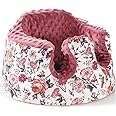 Seat Cover Compatible with Bumbo Seat and Nuby Seat, Breathable Baby Seat Cover,Soft Floor Seat Cover for Baby Girl Boy, Anti-Slip, Cover Only, Flower