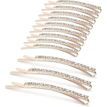 Niceneeded 5 Pezzo Di Fermagli Elastici Per Capelli, Fermaglio Elastico Per Capelli Con Pettini, Accessori Per Gioielli Per Capelli A Doppio Pettine, Forcine Per La Decorazione Di Capelli