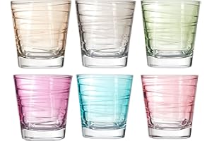 LEONARDO HOME LEONARDO 047286 Bicchiere da acqua Multicolore 6pezzo(i) bicchiere