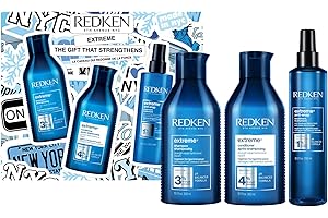 REDKEN - Coffret Cadeau Routine Fortifiante - Cheveux Cassants et Abîmés - Renforce et Restaure en Profondeur - Riche en Protéines - Extrême