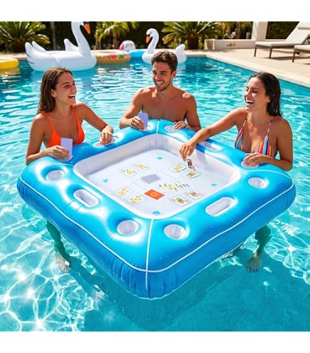 Plateau flottant pour piscine. porte-bières flottant en PVC. plateau de buffet gonflable Plateau flottant pour piscine. porte-bières flottant en PVC. plateau de buffet gonflable