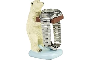 Farm Cottage Brands Watch / Jewellery / Bracelet Stand - Choose from Butler, Doorman, Astronaut Polar Bear. Keep your item safe from being scratched / damaged, eg when using a keyboard (Polar Bear)