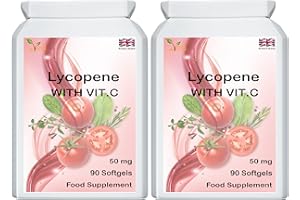 Ved Lycopene Supplement, Supports Energy Balance, Non-GMO, High Lycopene,50mg (180 Count (Pack of 2))