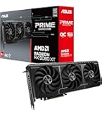 ASUS Prime Radeon RX 9070 XT OC Edition 16GB GDDR6 Gaming Graphics