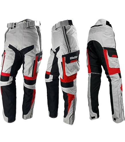 Pantaloni Moto A-Pro In Cordura - Impermeabili, Termici E Con Protezioni, Taglia 34 - Foto 6