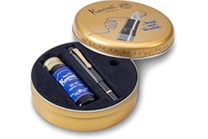 ‎KAWECO Kaweco PISTON SPORT AL Black/Gold Starter Set