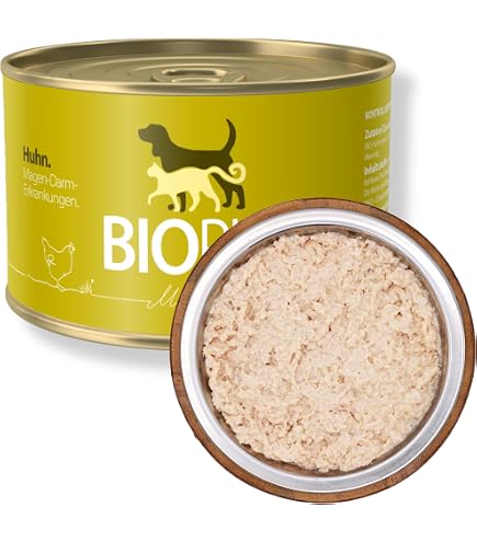 Bio Dit-Hundefutter bei Magen-Darm-Erkrankungen fr Hunde 6x400g in 100%  Bio-Lebensmittelqualitt Premium Nassfutter : Amazon.de: Haustier
