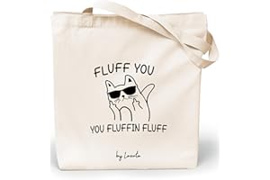 Loxato Borsa Tote Bag Tela - Shopper Donna - Shopper Borsa - Borsa Tela Donna - Borse di Cotone 220g/m2 35x42cm Extra Largo 8cm - Shopper in Tela - Borsa Canvas