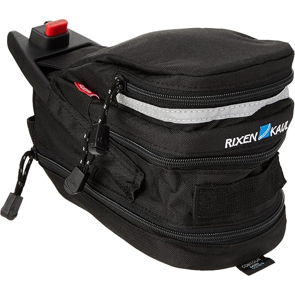 norco carson lenkertasche Erwachsene (Unisex) Cykeltaske sadelpind Fahrradtasche, Schwarz, Volumen: 9,5 / 11,5 Liter EU Sport & Freizeit Color:Black La Champions Liga music, Illidan
