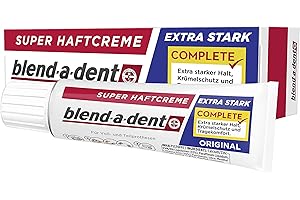 ‎BLEND-A-DENT Blend-a-dent Complete Haftcreme Original, 12er Pack (12 x 47 g)