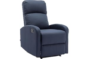 Astan Hogar Sillón Relax con Reclinación Manual, Tapizado en Tela, Modelo Premium Plus AH-AR30610DN