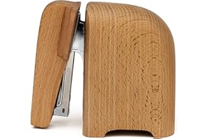 Suck UK Zszywacz słoń prezenty i akcesoria biurkowe dla miłośników zwierząt niezapomniane biurko biurowe artykuły pa drewniany słoń ozdoba praktyczne i dekoracyjne akcesoria domowe duży