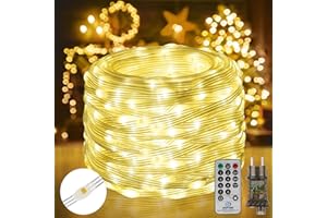 Buudala Luci Albero di Natale 30M 300LED, Catena Luminosa Esterno Luci di Natale Interno IP67 Impermeabile, 8 Modalità Catena LED Natalizie per Esterno Giardino Balcone Festa Matrimonio