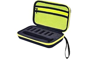 ANBOO Étui pour rasoir électrique Philips OneBlade 360 Face & Body QP2724/31 QP2734/30 QP6552/30 QP6551/30 QP2824/30 One Blade Sac de transport (avec éponge)