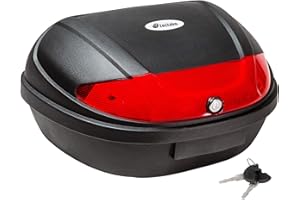 TecTake 401481 Top Case scooter topcase valise coffre quad moto scooter