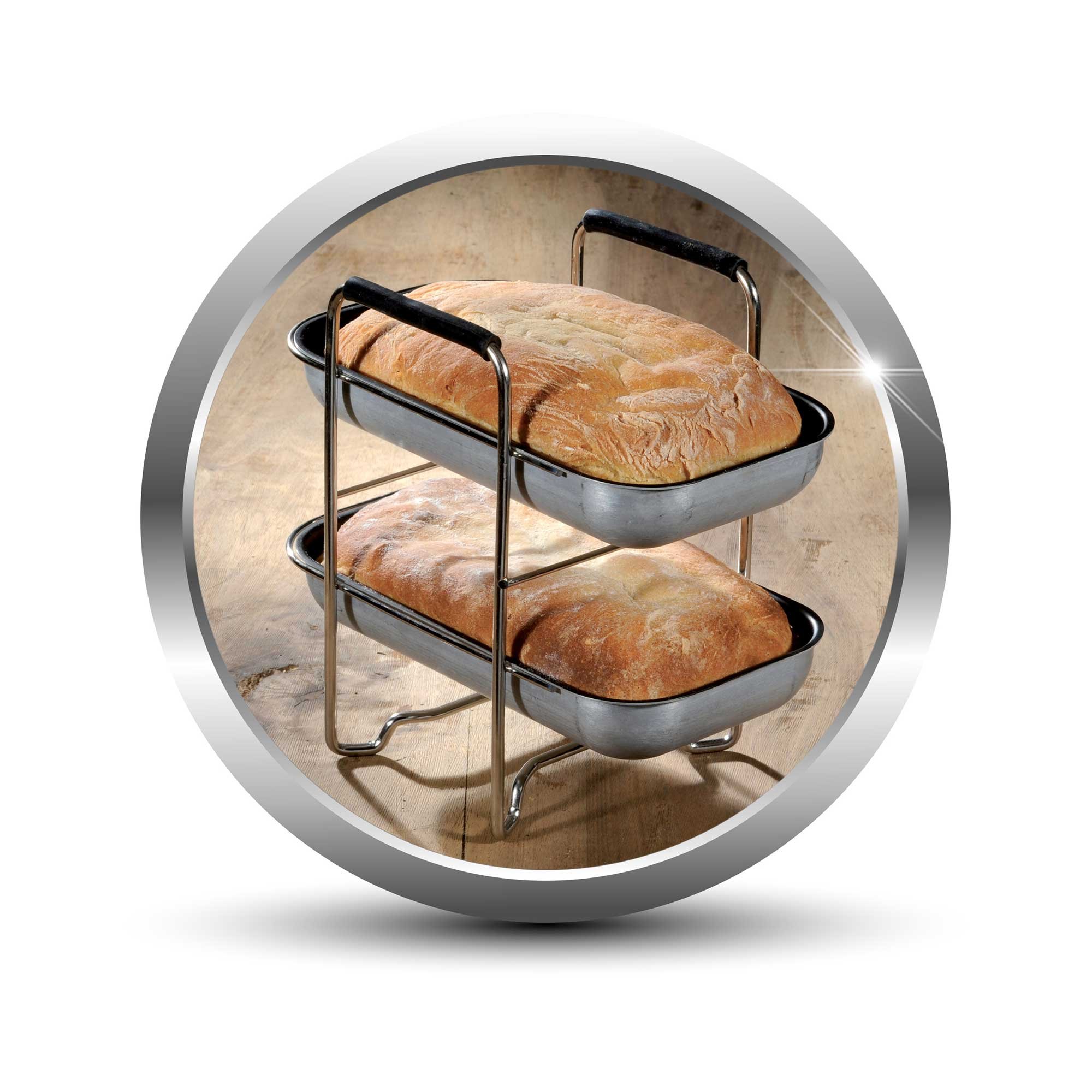 Imetec Zero glu Macchina Pane, 920 W, fino a 1 kg di pane, Plastica, Bianco - immagine 4
