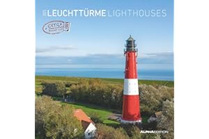 ALPHA EDITION Lighthouses 2025 CALENDARIO DA PARETE 30X30 CM