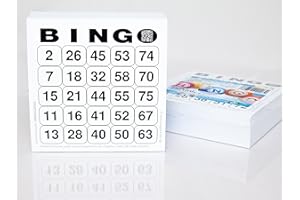 DIPRINT 200 Grand Imprimé Cartes de Bingo Système 25 de 75