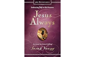 Jesus Always, Padded Hardcover, with Scripture References: Embracing Joy in His Presence (A 365-Day Devotional) – The Perfect Christian New Year's Resolution Gift