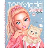 Depesche 12434 TOPModel Cutie Star &ndash; Boyama kitabı seti, 40 sayfa, moda kıyafetler tasarlamak i&ccedil;in ve &ccedil;ıkartma sayfası