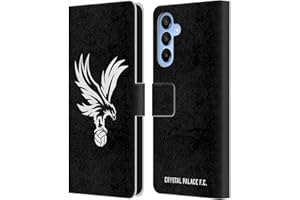 Head Case Designs Officially Licensed Crystal Palace FC Eagle Grey Crest Leather Wallet Case Compatible With Samsung Galaxy A16 5G