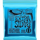 Ernie Ball Extra Slinky Nickel Wound Electric Guitar Strings - 8-38 Gauge