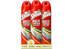 Mr Sheen Multi-Surface Polish Spring Fresh 250ml Pack of x 3 - packaging may vary