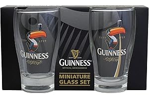 Guinness® - Vaso de pinta mini tucán (2 unidades)