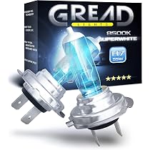 2x HB4 9006 Halogenlampen – 100W, 7000K Xenon-Effekt, Super Weiß, Für Auto & Motorrad