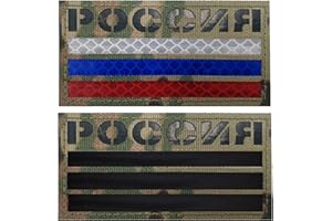 ODSS Russie Réfléchissant IR Drapeau Patch Militaire Tactique Moral Patch Europe Badges Emblème Applique Patchs Fer Sur Coudre sur Vêtements Sac À Dos Accessoires
