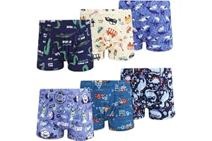 MOEMOE Baby Pojkar boxershorts bomull underkläder 6-pack kalsonger för barn