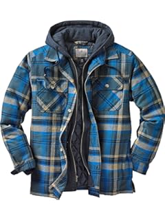 legendary whitetails men's maplewood hooded shirt jacket