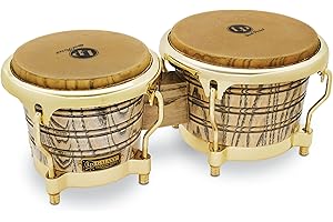 LP Latin Percussion Giovanni Galaxy Wood Bongo Gold Hardware LP793X