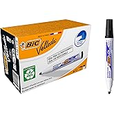 BIC Velleda Marking Rotuladores para pizarra blanca, Óptimo para material escolar y de oficina, 1701 ecolutions, 51% material