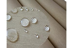 TUKAN-TEX Tissu imperméable en Polyester PU Oxford 300D Aspect Lin - col.1021