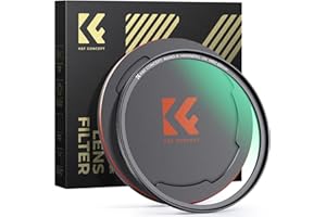K&F CONCEPT Nano-Xcel 67mm Magnético Filtro de Protección UV, Filtro UV con Tapa de Lente Magnética, UV Filter con 28 Capas Revestimientos Vidrio Óptico