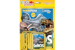 Panini National Geographic Dino Pack Loisirs Album + 50 Pochettes