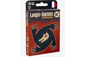 Asmodee Les Loups-GAROUS DE THIERCELIEUX - Jeu de Société de Bluff pour Adultes et Enfants dès 10 Ans - Jeu d'Ambiance de 8 à 18 Joueurs - Jeu de Rôles en Version Française - 30 Min
