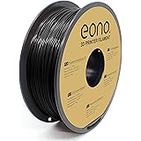 Amazon Brand - Eono PLA 3D Printer Filament,1.75mm Black PLA Filament for 3D Printer& 3D Pen, accurancy 0.03 mm, 1kg, Strong